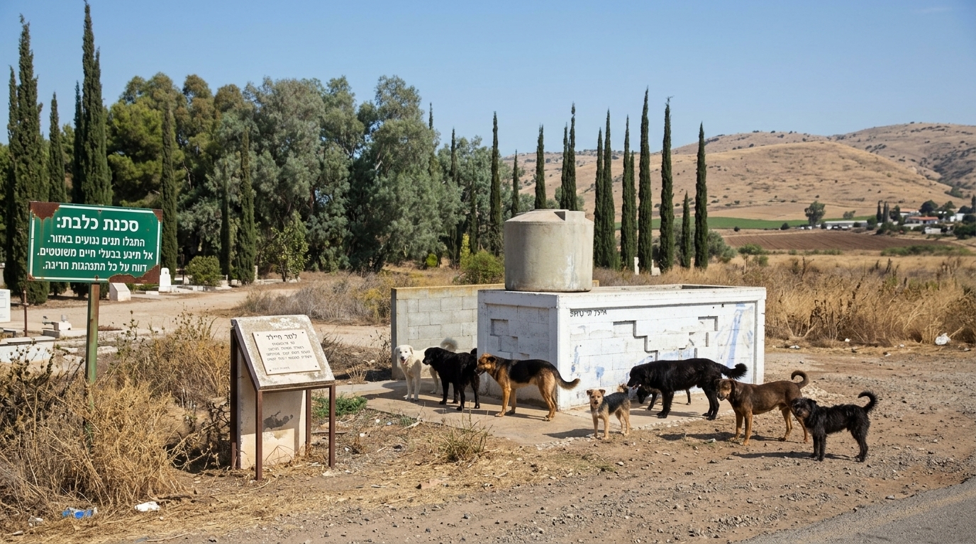 כלבת ברמת הגולן: שני תנים נגועים אותרו ליד מושב רמות