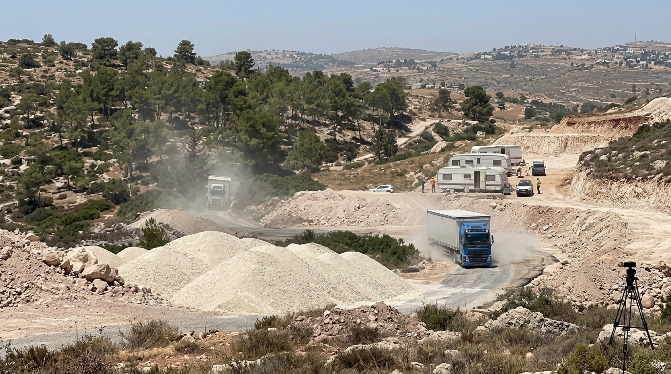 21 שנה אחרי הגירוש: קרוואנים ראשונים הגיעו ליישוב גנים בצפון השומרון
