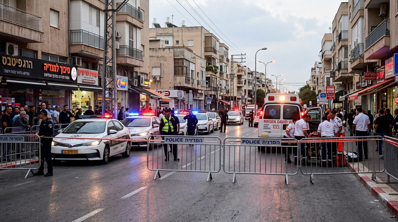 גבר נפצע קשה באירוע אלימות בנתניה - סבל מפציעה חודרת
