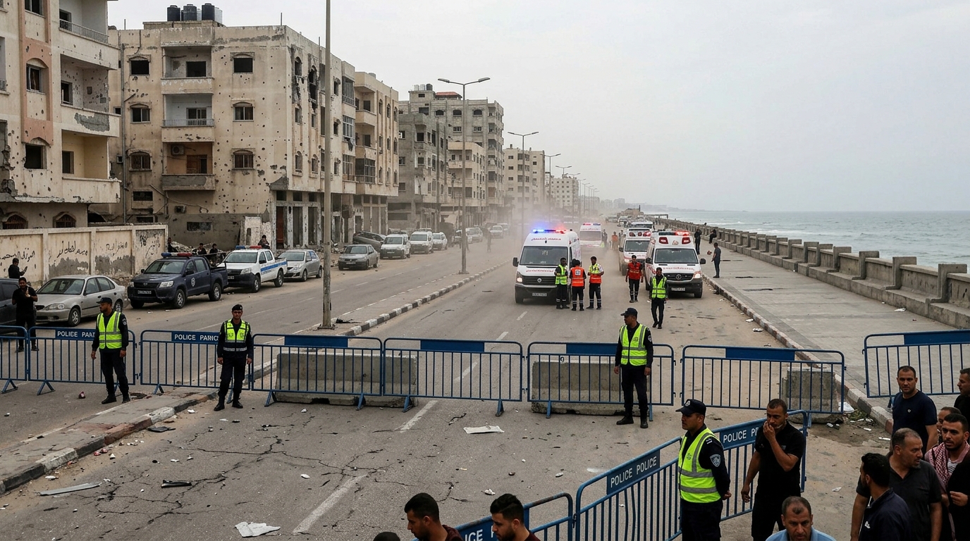 עזה: שני הרוגים בתקיפת כטב"ם ישראלי במערב העיר