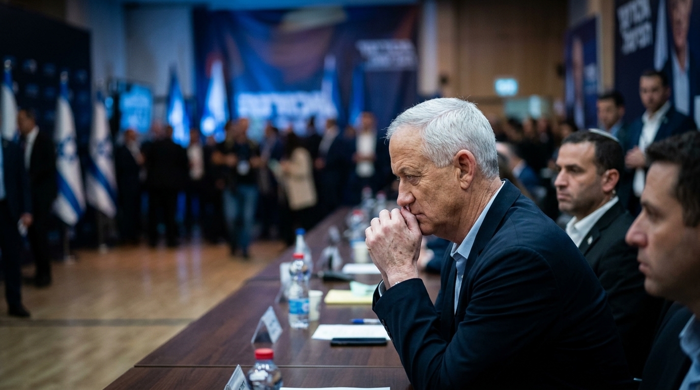 גוש השינוי מציע לגנץ לפרוש מהמרוץ בתמורה לתפקיד