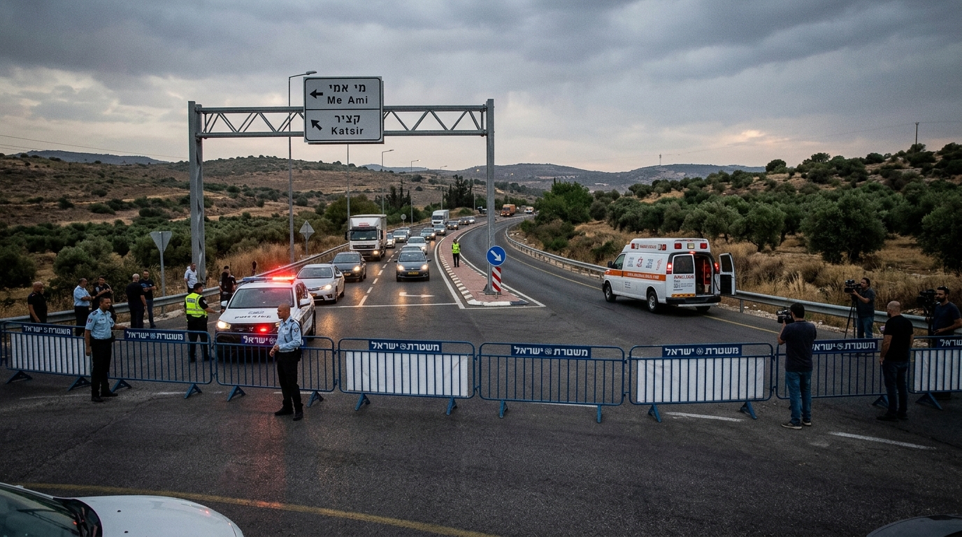 גבר כבן 30 נפצע קשה בדקירה בצומת מי עמי