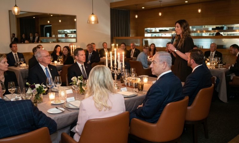 בנימין נתניהו וזלנסקי במפגש נדיר בטקס אשכבה בוושינגטון