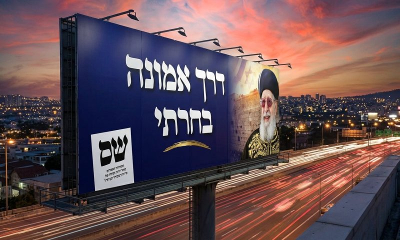 ש"ס חשפה את סלוגן הבחירות, נעם לישראל מאשימה בגניבה