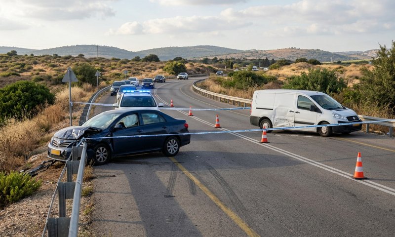 נהרג ושניים נפצעו בתאונה בין רכב למשאית בכביש 80 בנגב