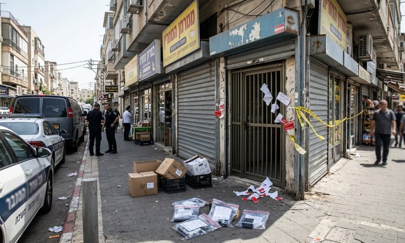 שלושה עסקים בבני ברק נסגרו לחודש: שוהים בלתי חוקיים וסמים נתפסו בהם