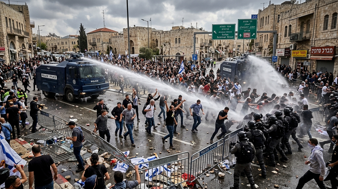 חרדים קיצוניים מתפרעים בירושלים: המשטרה מפעילה מכת"זים