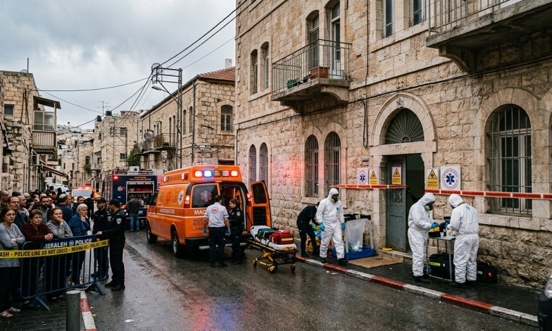 4 ילדים התעלפו בירושלים - חשד לחשיפה לחומר מסוכן