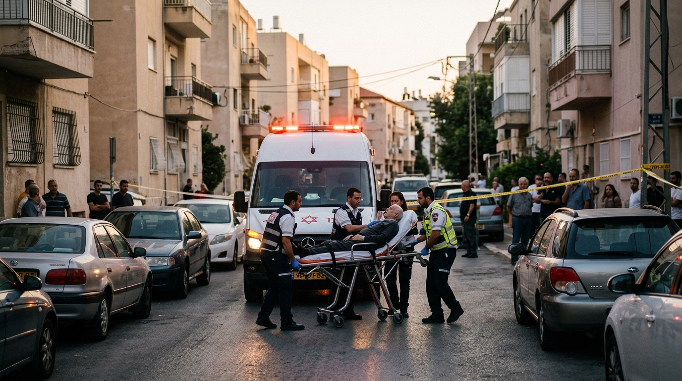גבר בן 84 נדקר למוות בדירתו ברחובות - בנו נעצר בחשד לרצח