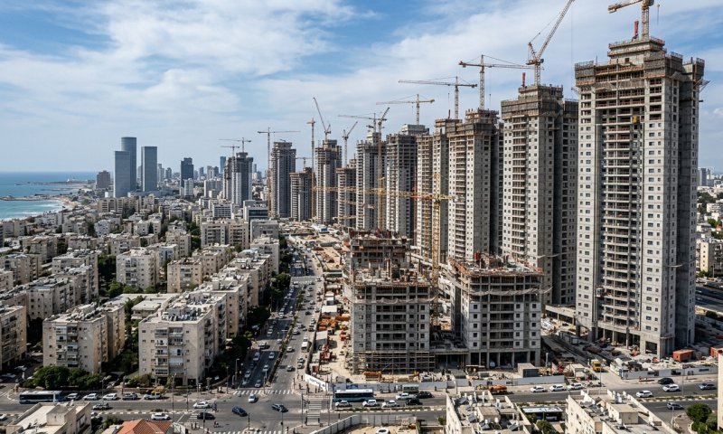 היתרי הבנייה לפינוי-בינוי צנחו ב-15% בשנת 2025
