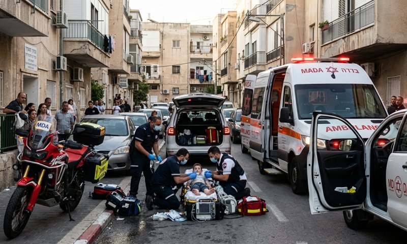 תינוק בן ארבעה חודשים נשכח ברכב סגור בכפר חב"ד - מצבו קשה