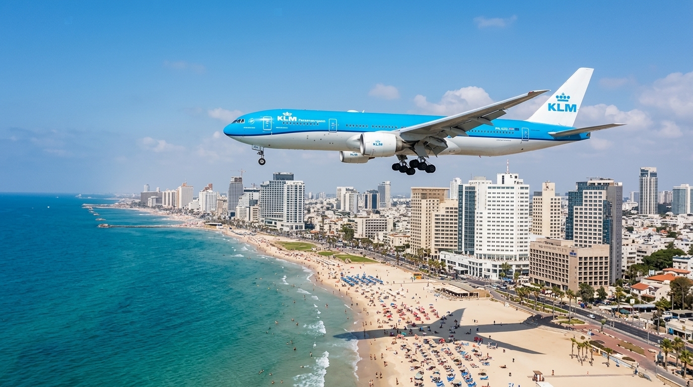 KLM חוזרת לישראל: תעופה הולנדית במחירי מציאה