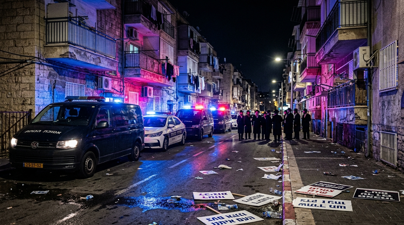 ח"כ חרדי תוקף את המשטרה: "התנהלות כמו בטורקיה ואיראן"