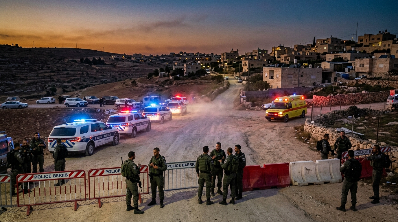 צה"ל ירה לעבר פלסטיני בעימותים עם מתנחלים בשומרון