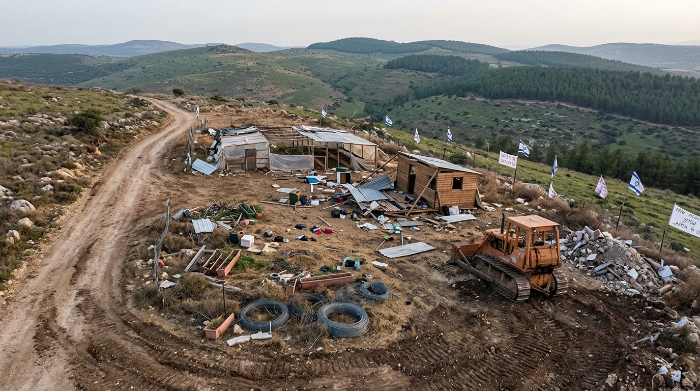 סמוטריץ' מזהיר: "פינוי המאחז בגליל יוביל ל-7 באוקטובר נוסף"