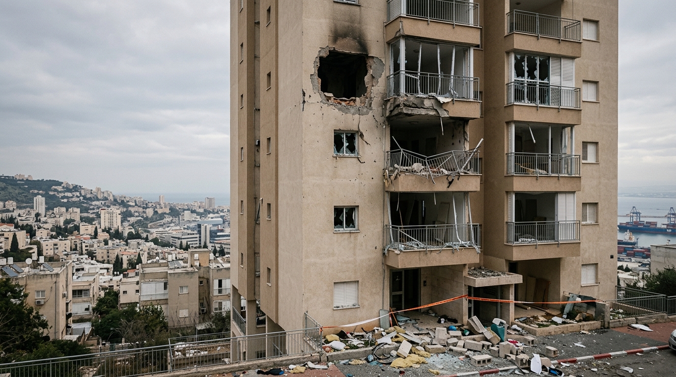 מת מפצעיו: מיכאל כץ, שנפגע מהטיל הבליסטי האיראני בחיפה, נפטר הבוקר