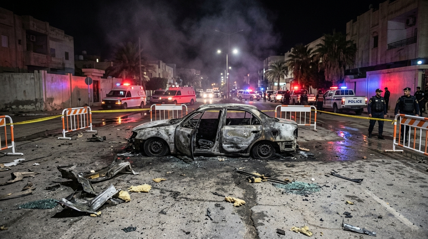 חיסול בבנגזי: ראש המודיעין הצבאי של חפתר נהרג בפיצוץ מכונית
