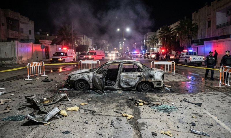 חיסול בבנגזי: ראש המודיעין הצבאי של חפתר נהרג בפיצוץ מכונית