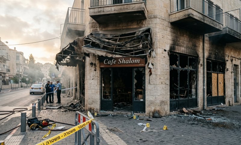 שלושה מביתר עילית יועמדו לדין על הצתת בית קפה ברמת גן שלוש פעמים
