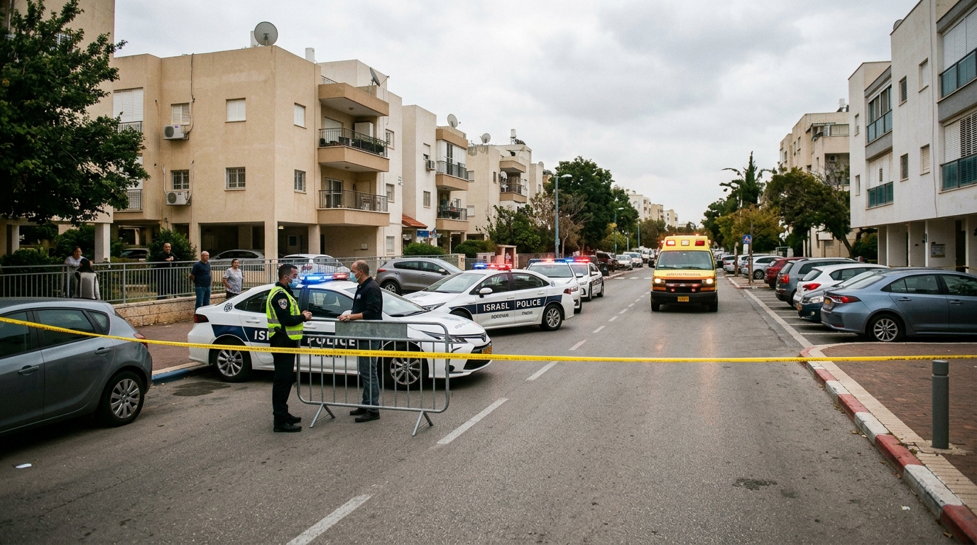 חשוד ירה לעבר שוטרים בנתניה ונוטרל