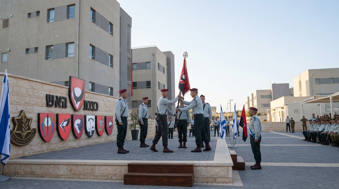 תא"ל מני ליברטי נכנס לתפקיד מפקד עוצבת האש במקום גיא לוי