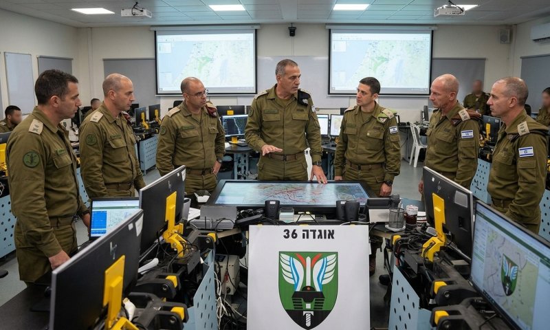 הרמטכ"ל זמיר ביקר בצפון: "ערוכים לחזרה ללחימה מהירה גם בלבנון גם באיראן"