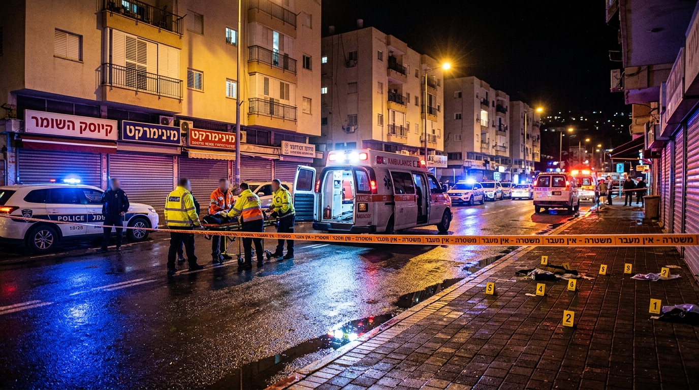 גבר בן 23 נפצע קשה באירוע אלימות בטבריה
