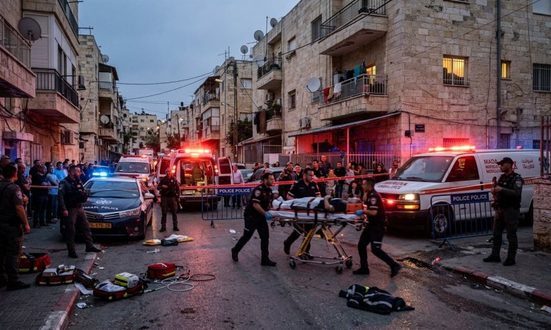 שלושה נפצעו באירוע אלימות בצור באהר בירושלים, אחד במצב קשה