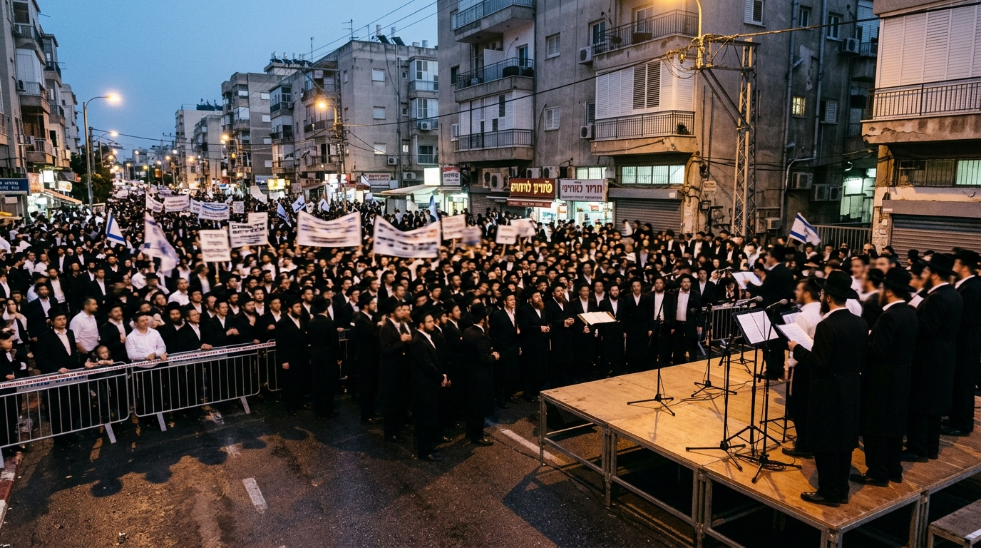 זמרים שקיבלו מימון ציבורי שרו בצעדה לתמיכה בעריקים
