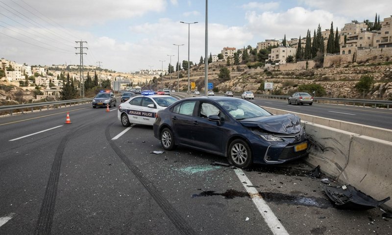 חשוד בגניבת רכב נהרג במרדף משטרתי בירושלים