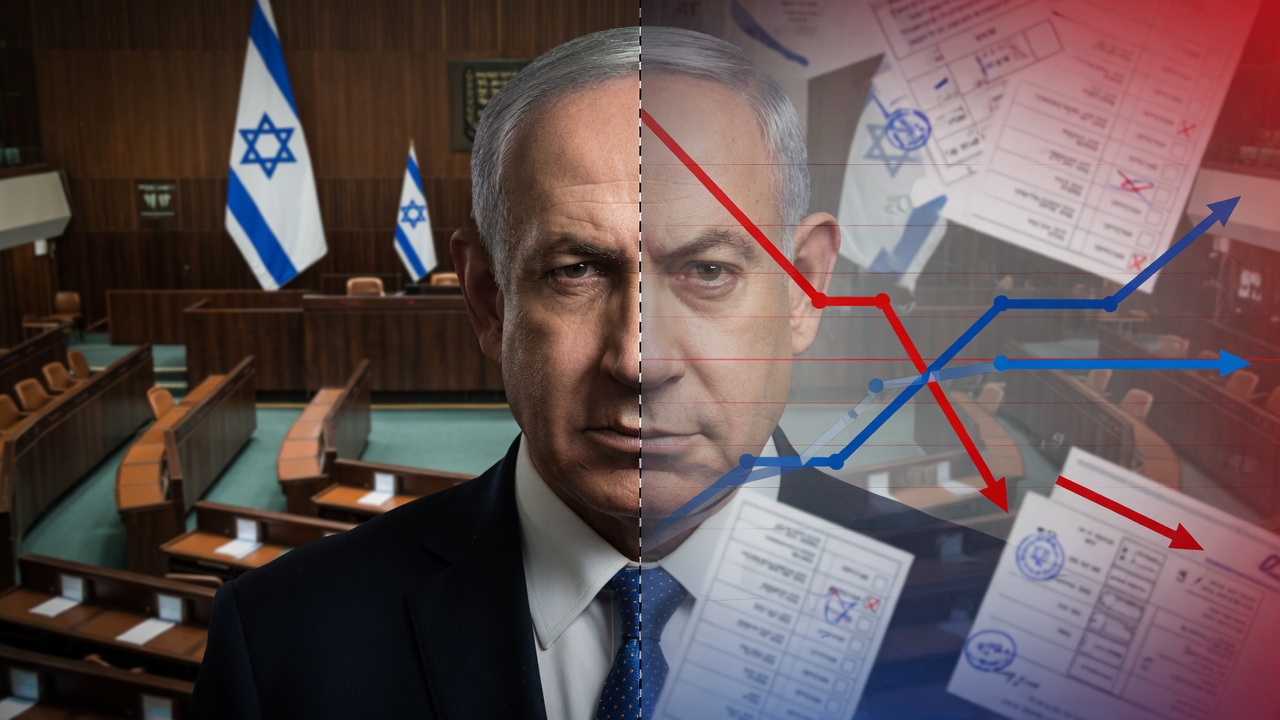 נתניהו עוקף את איזנקוט בסקר חדש: הליכוד מוביל והאיחודים מתרסקים