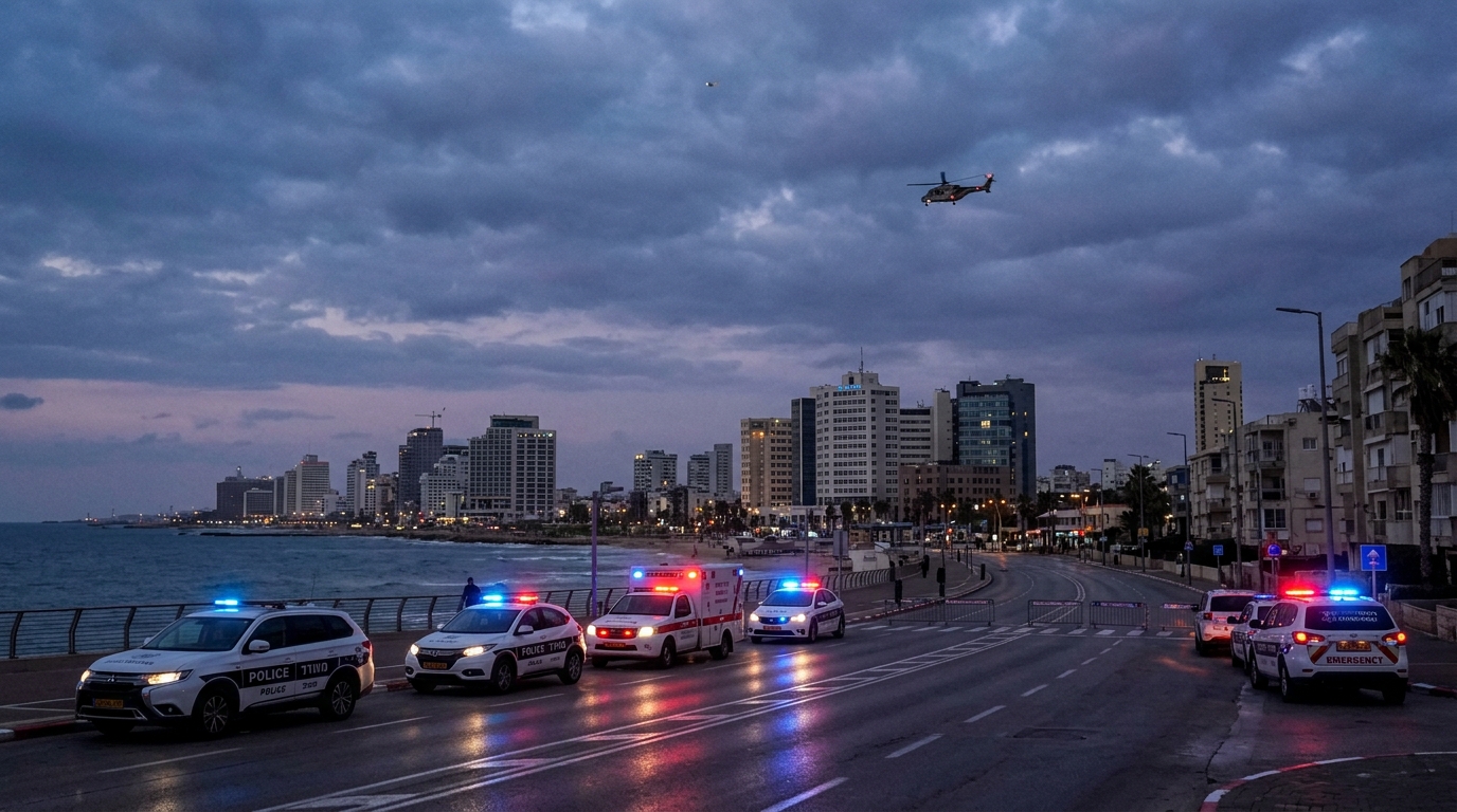 חשד לעצם אווירי בנהריה: כוחות הביטחון סורקים את האזור
