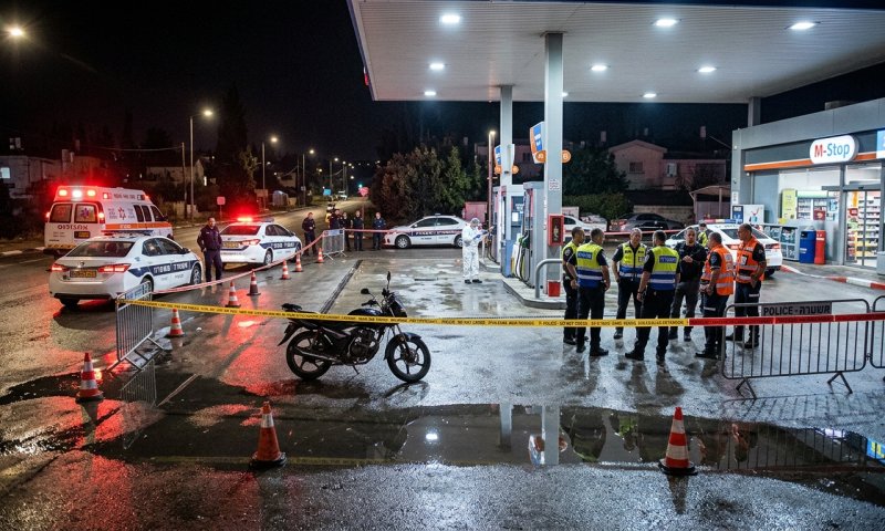 גבר בן 20 נפצע מירי בתחנת דלק בשבלי