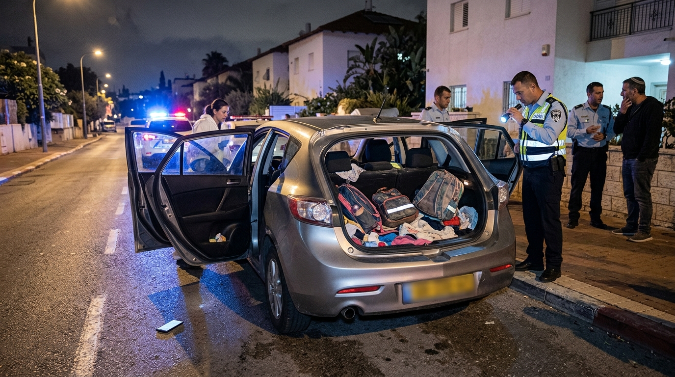 כתב אישום נגד קטינה בת 14 שנהגה עם שישה ילדים ברכב של אמה