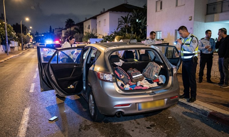 כתב אישום נגד קטינה בת 14 שנהגה עם שישה ילדים ברכב של אמה