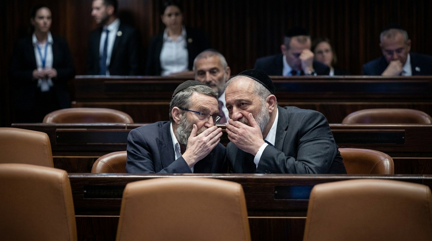 ש"ס ודגל התורה מכחישות: אין דיל עם נתניהו על חוקי הגיוס