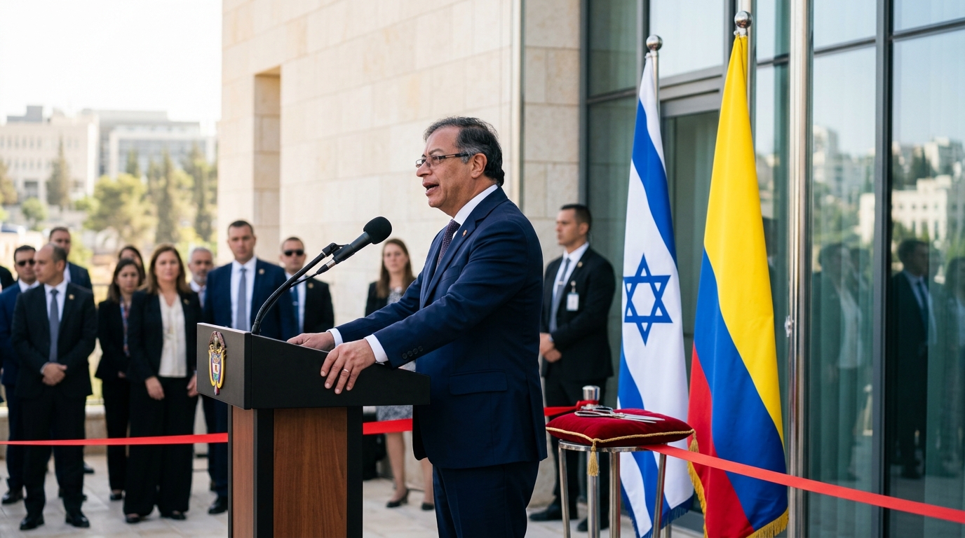 ישראל וקולומביה חידשו יחסים: שגרירות תיפתח בירושלים