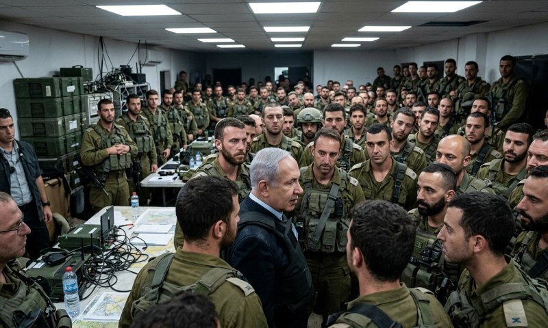 איזנקוט עותר: להסיר את תעמולת נתניהו עם חיילי צה"ל