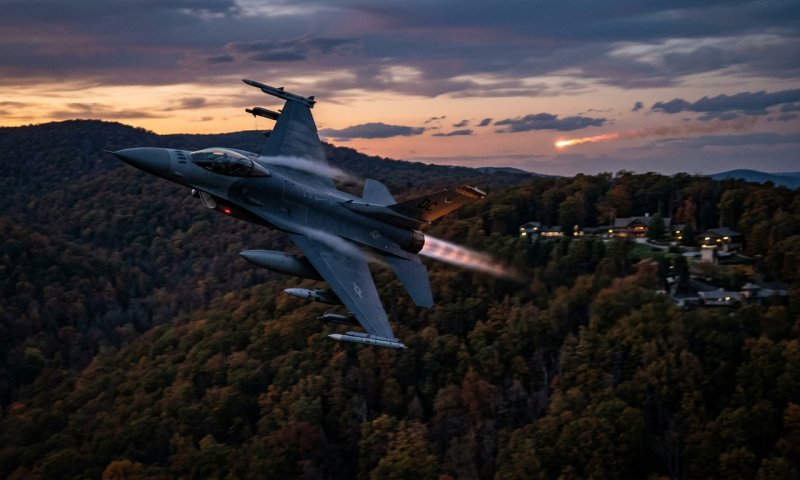 F-16 הוזנק מעל קמפ דייוויד בזמן שטראמפ שהה במקום