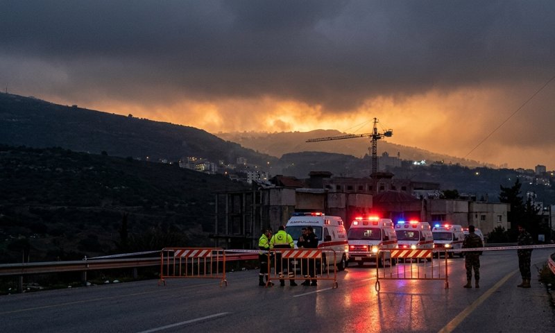 צה"ל ירה פצצות זרחן על רכס בנפת נבטיה בדרום לבנון