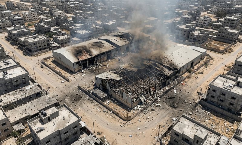 צה"ל השמיד שלושה מחסני נשק של חמאס במרכז הרצועה