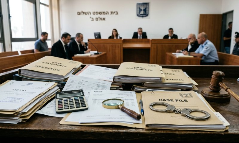 רואה החשבון מראש העין חשוד בגניבה מלקוחות ובהלבנת הון