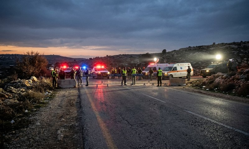 צעיר ישראלי נפצע בראשו מיידוי אבנים בשומרון