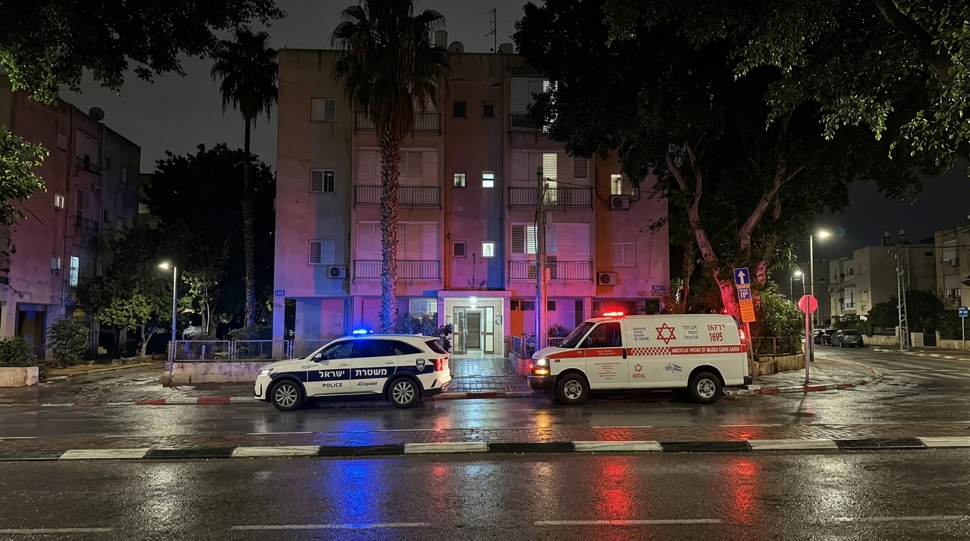 אישה נמצאה ללא רוח חיים בדירה בחדרה