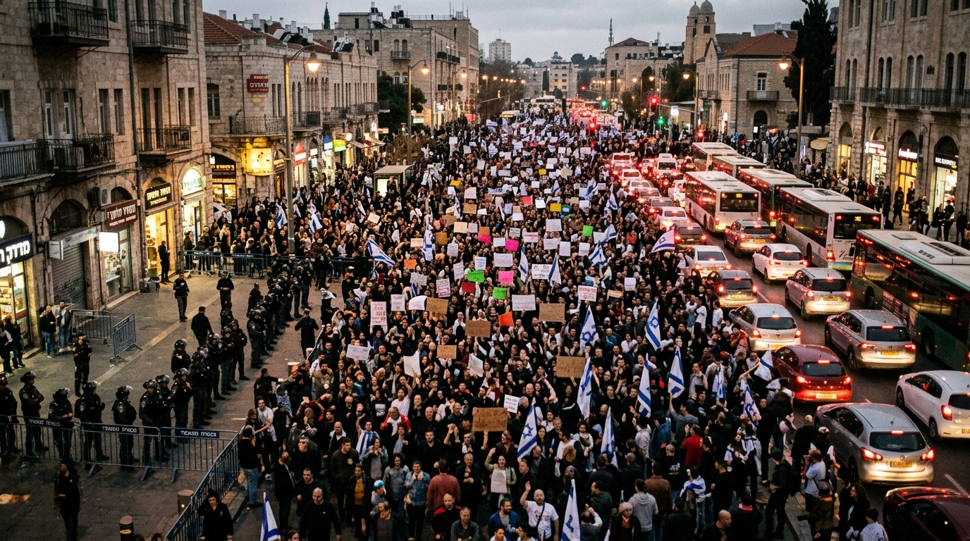 הפלג הירושלמי הכריז על מחאות ענק בירושלים ובגוש דן