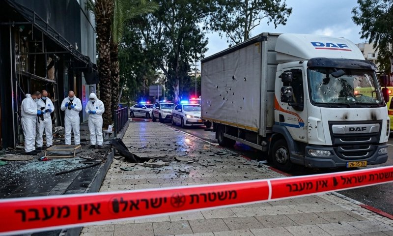 חפץ חשוד אותר ליד תחנת דלק בחדרה, רימון התפוצץ בחולון