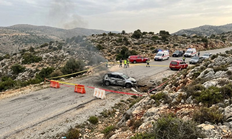 כטב"ם ישראלי תקף רכב בעיר נבטיה שבדרום לבנון