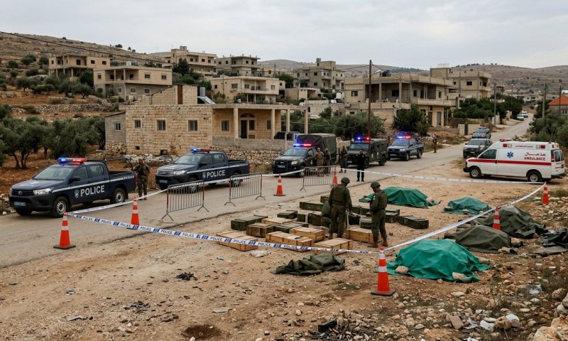 צה"ל חשף מאגר נשק ענק של חיזבאללה בכפר בדרום לבנון