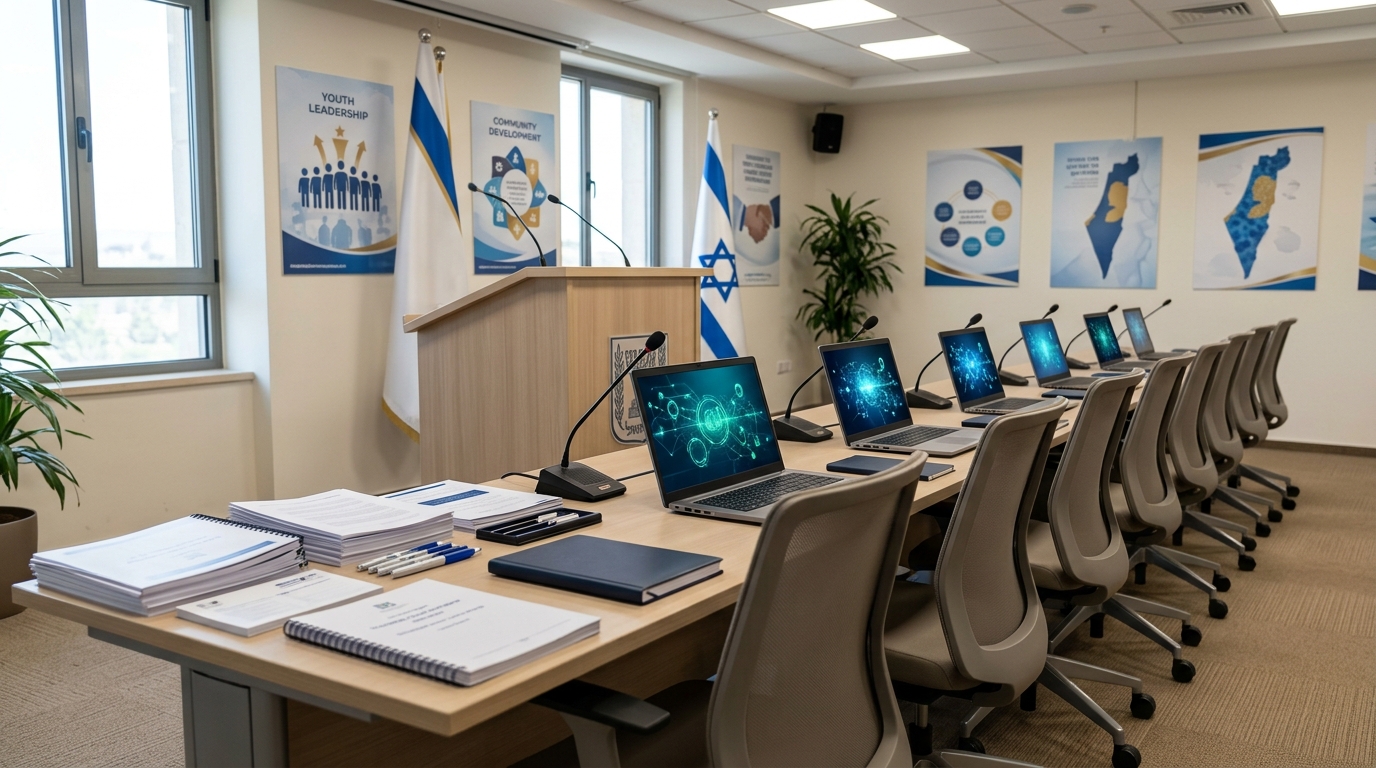 מועצת שומרון מכשירה נבחרת נוער להסברה עולמית