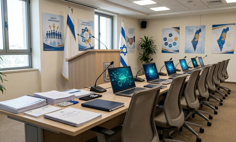 מועצת שומרון מכשירה נבחרת נוער להסברה עולמית
